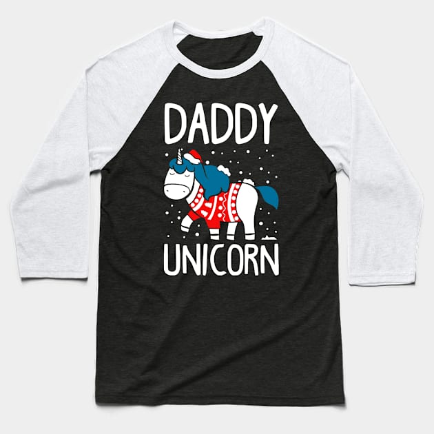 Matching Unicorn Ugly Christmas Sweatshirts Baseball T-Shirt by KsuAnn